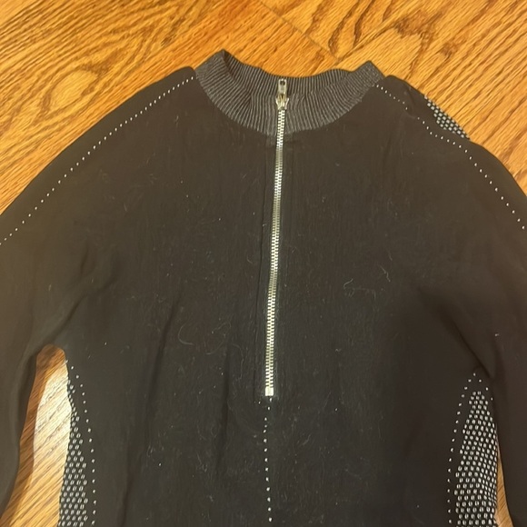 Fp movement Woman’s Black Tight Zipper Long Sleeve Size XS - Picture 2 of 5